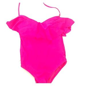 New pink one piece swimsuit